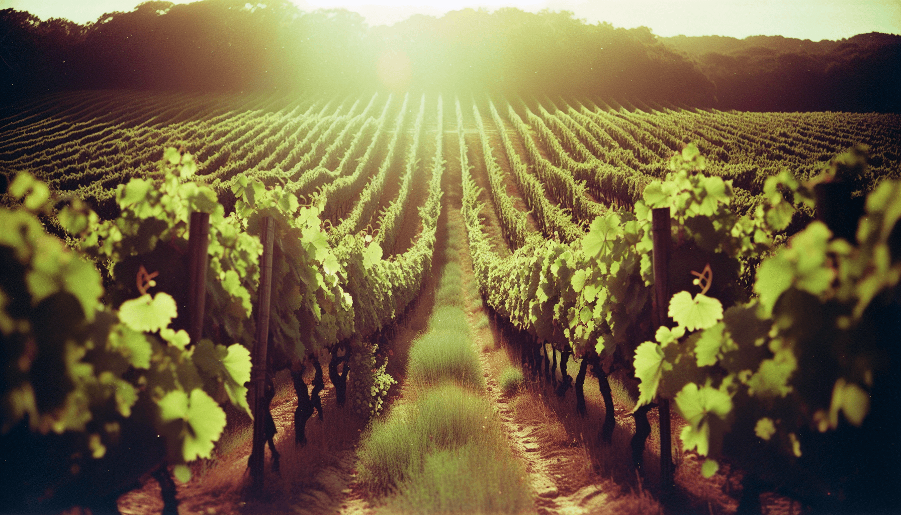 Bordeaux vineyard landscape