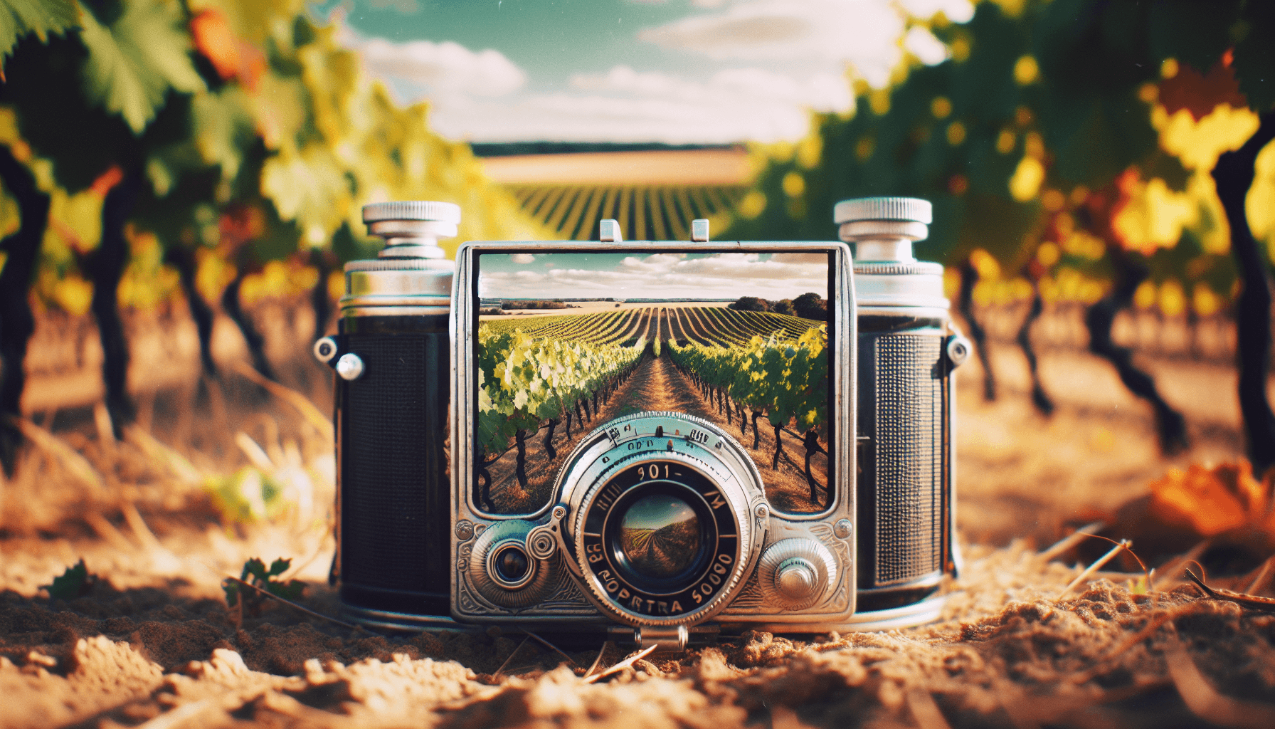 Bordeaux vineyard landscape