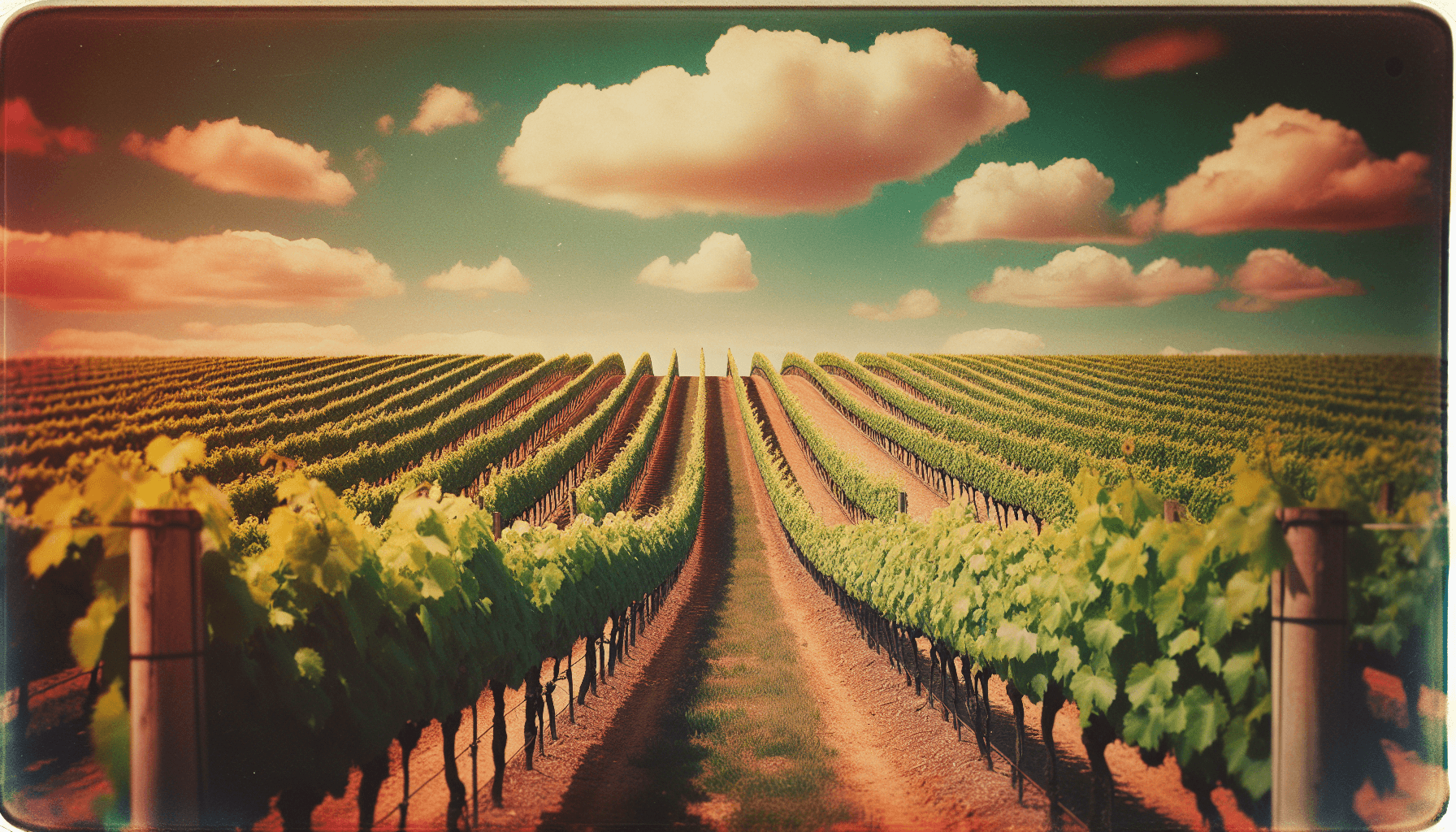 Bordeaux vineyard landscape