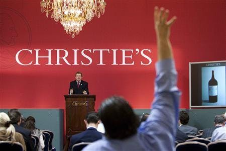 Christie's Wine Auction